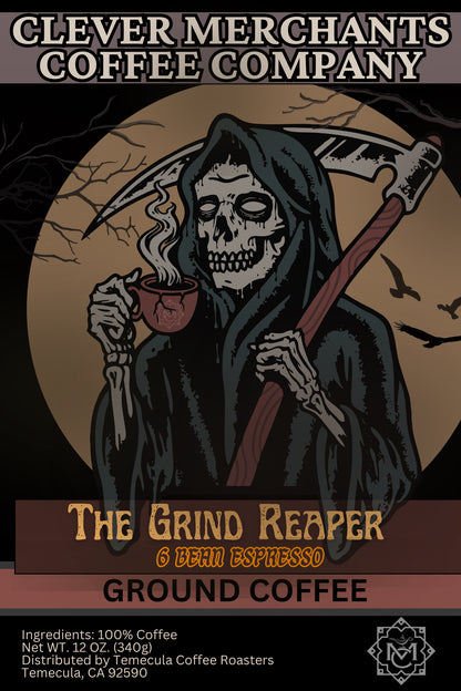 THE GRIND REAPER Coffee | Grind Reaper Espresso | The Clever Merchants