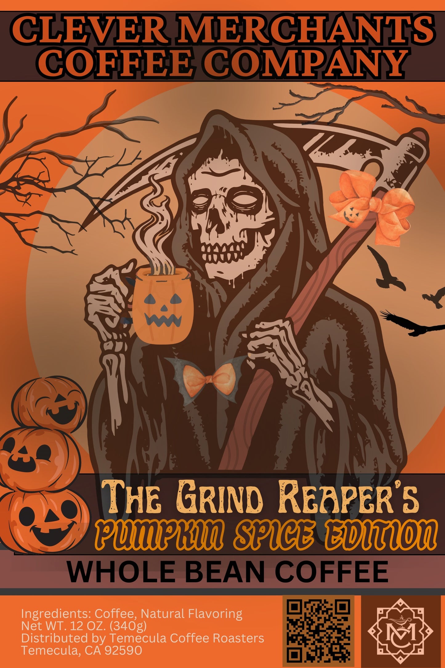 Pumpkin Spice Coffee | Grind Reapers Coffee | The Clever Merchants