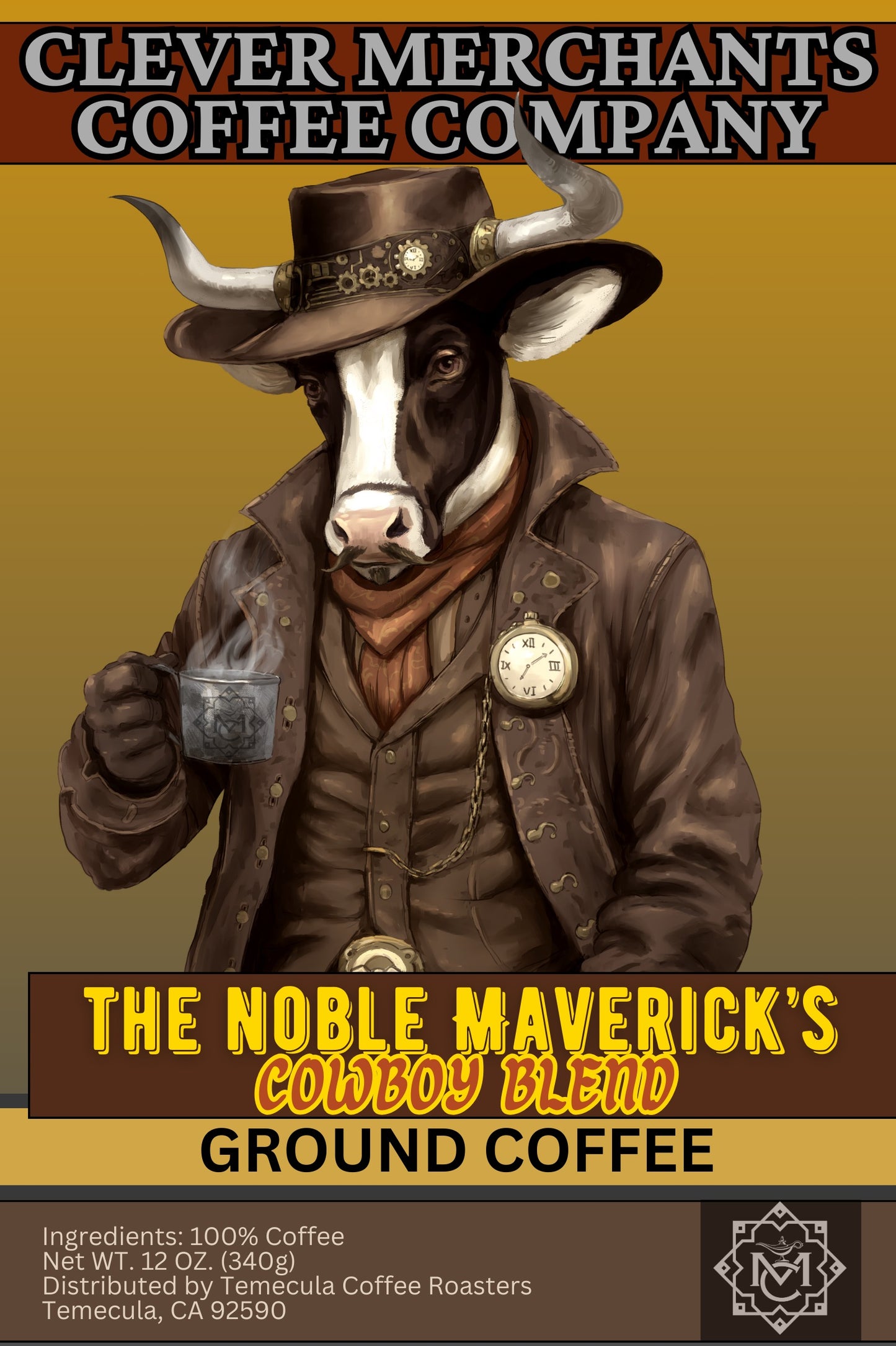 THE NOBLE MAVERICK'S Coffee | Cowboy Blend Coffee|The Clever Merchants