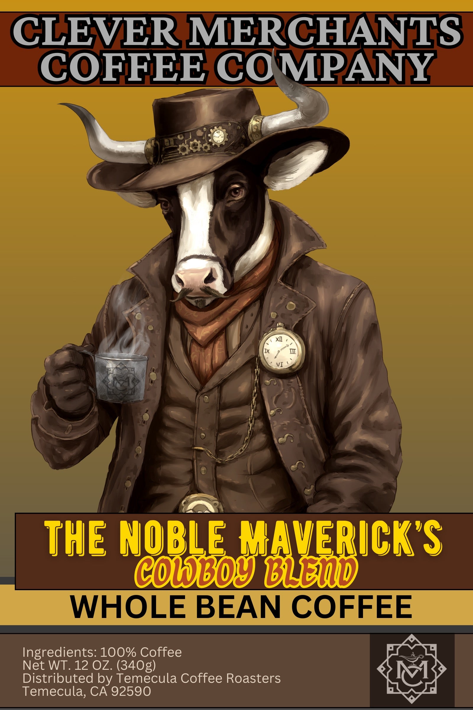 THE NOBLE MAVERICK'S Coffee | Cowboy Blend Coffee|The Clever Merchants